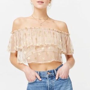 Brand New Tulle Star Top